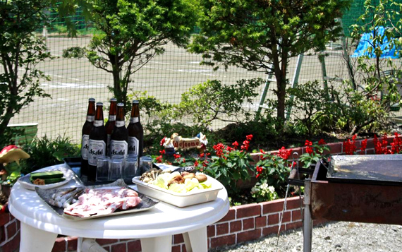 BBQも出来ます