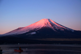 夕焼け富士